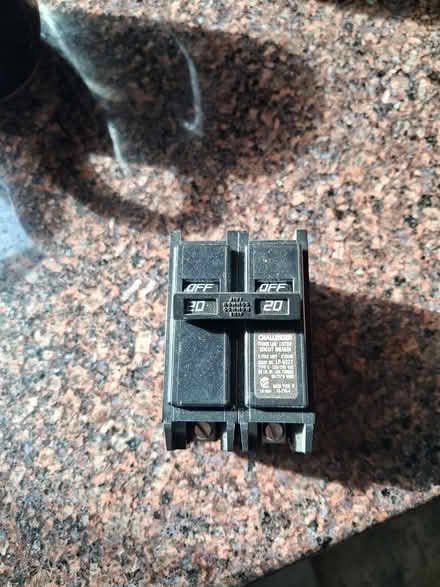 Photo of free 20 Amp double electric breaker (Bryant) #1