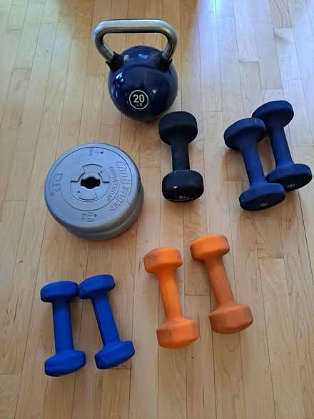 Photo of free assorted weights (winnetka) #1