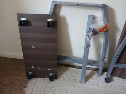Photo of free Desk for Computer with CPU Tray (Abingdon, OX14.) #3