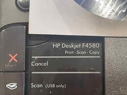 Photo of free HP Deskjet F4580 Printer - faulty! (Kingston TW11) #4