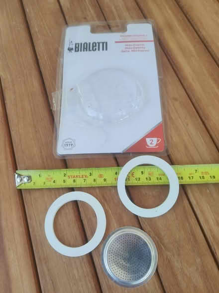 Photo of free 2 cup Bialetti washers (Tring HP23) #1