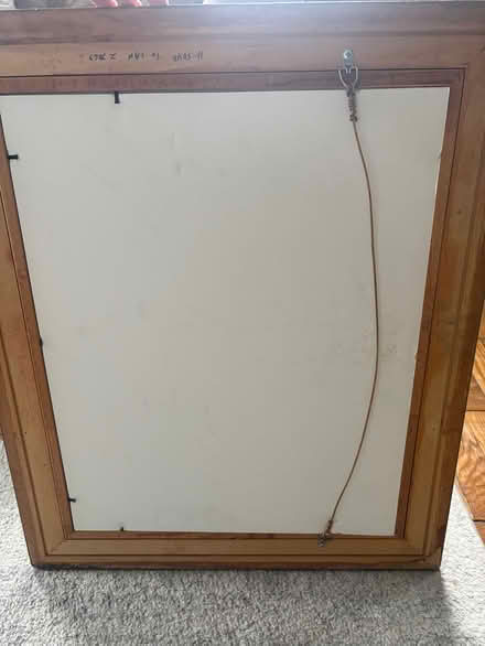 Photo of free Ornate Gold Artwork Frame Vintage (Petworth) #3
