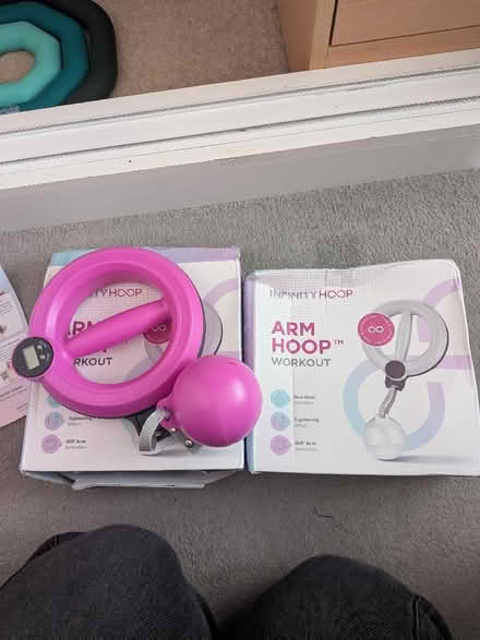 Photo of free 2 x arm hoops exercisers (Springfield CM1) #1