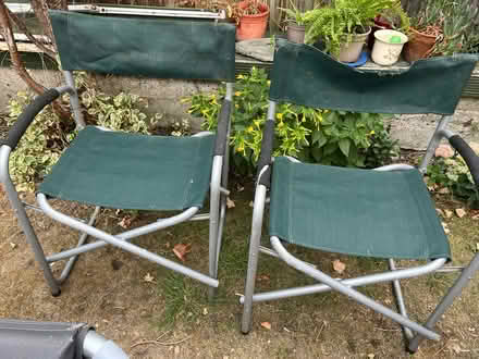 Photo of free Garden Directors Chairs (Abbey Wood SE2) #3