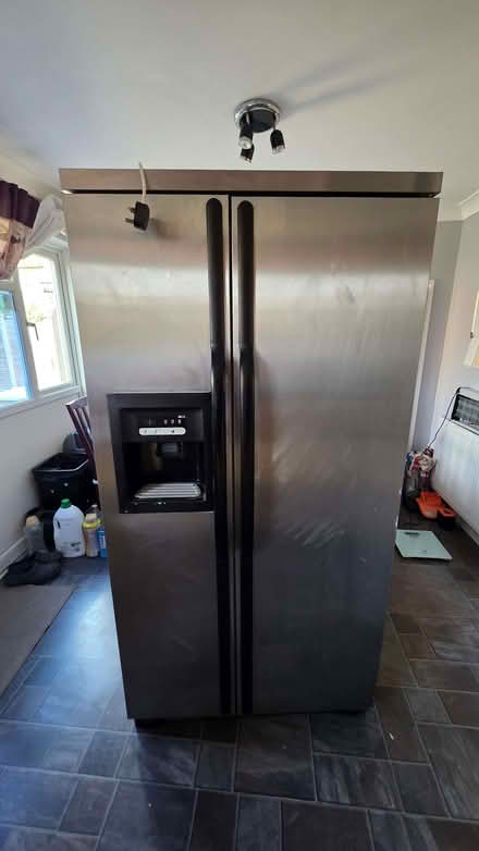 Photo of free American style fridge freezer (Stonydelph B77) #1