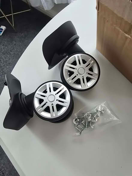 Photo of free spare suitcase wheels (new) (Greenhithe DA9) #1