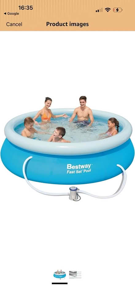 Photo of free Pool with pump (Willingdon BN22) #1