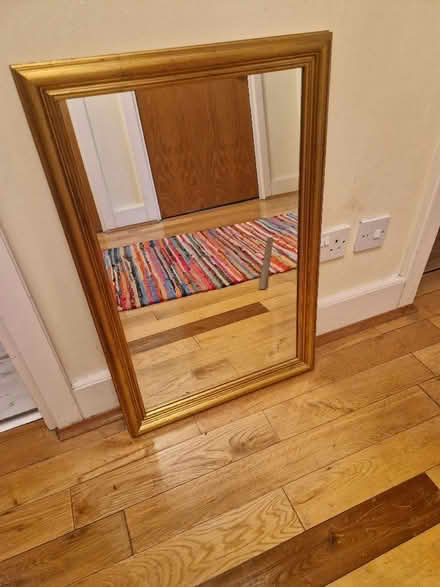 Photo of free Gold Framed Mirror (Battersea SW11) #1