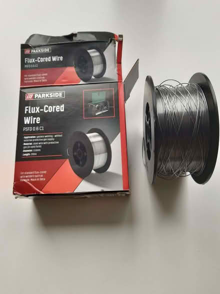 Photo of free Flux Cored Wire for Gasless Welding (Great Mole Wood SG14) #2