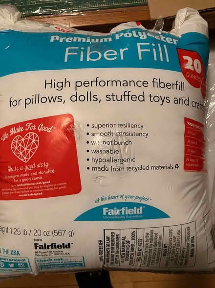 Photo of free Fibre Fill for pillows, dolls, etc (Bathurst/St. Clair) #1