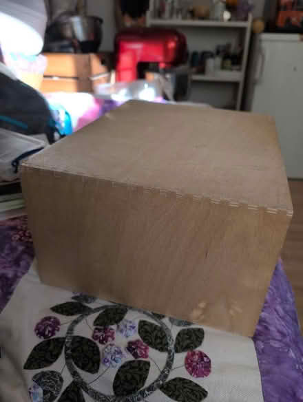 Photo of free Wooden 2 drawer box. (Alperton HA0) #3