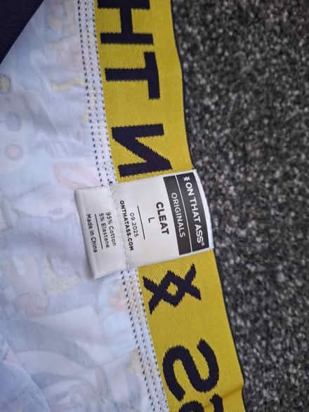 Photo of free Brand new men's boxers size large (EH20 loanhead) #4