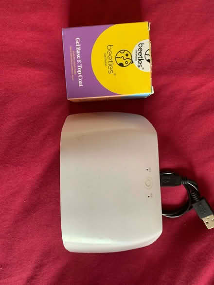 Photo of free Finger nail UV lamp(used) and some Gell(opened) (Fairfield Park BA1) #1