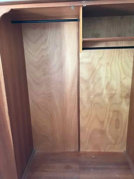 Photo of free must go asap - stag double wardrobe (Weston Park BA1) #3