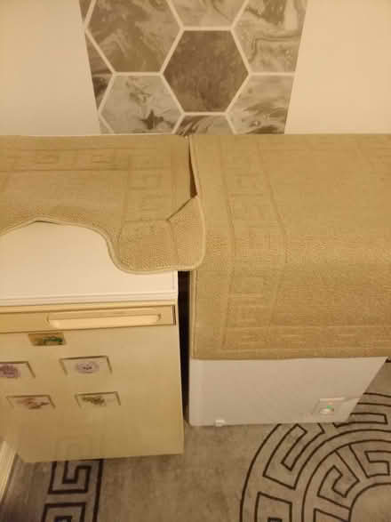 Photo of free Toilet and bathroom mat like new (South ockendon RM15) #2