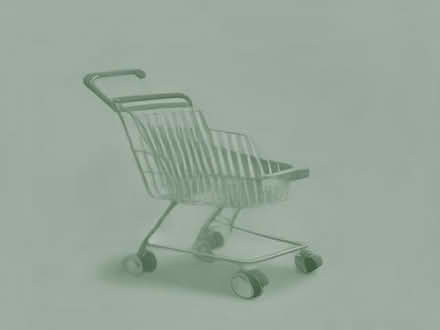 Photo of free Large grey shopping trolley (Downhead Park MK15) #1