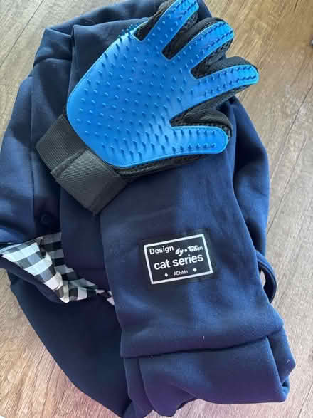 Photo of free Pet sling carrier and grooming glove (Templepatrick BT39) #1