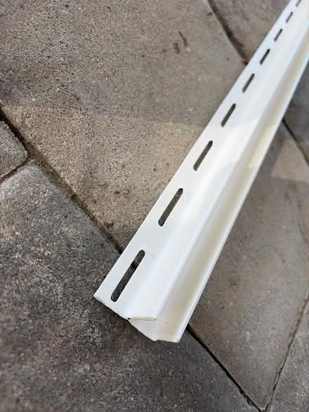 Photo of free White vinyl F channel (Doylestown) #1