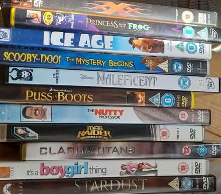 Photo of free DVDs 12/PG/U (Whitehawk BN2) #1