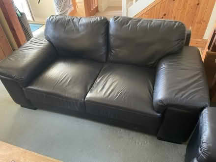 Photo of free Leather Sofas (Roches Point, Co Cork) #2