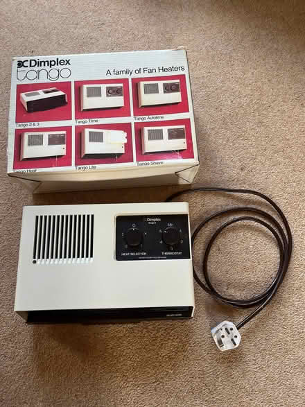 Photo of free Dimplex Tango 3 Electric Fan Heater (Vale of White Horse SN7) #3