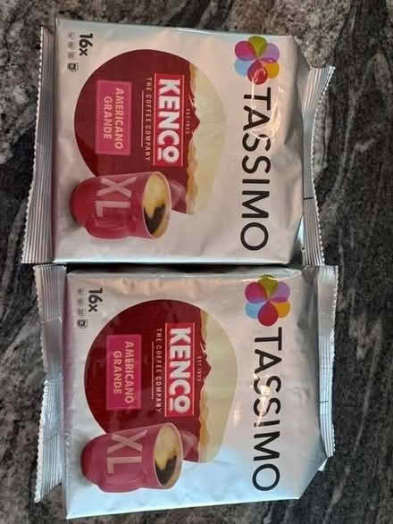 Photo of free Tassimo Kenco Amercano Grande capsules - box (Sion Hill BA1) #1