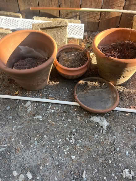 Photo of free Terracotta pots and bases (Valley Trails, Pleasanton) #3