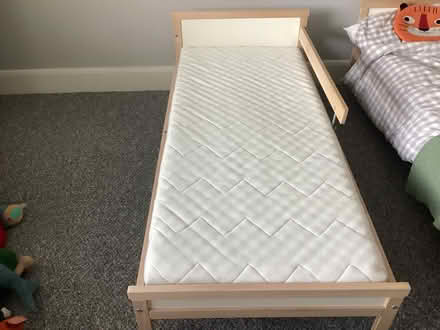 Photo of free 2 toddler beds with mattresses (Woolton L25) #1