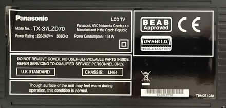 Photo of free Panasonic tv (Islip OX5) #2