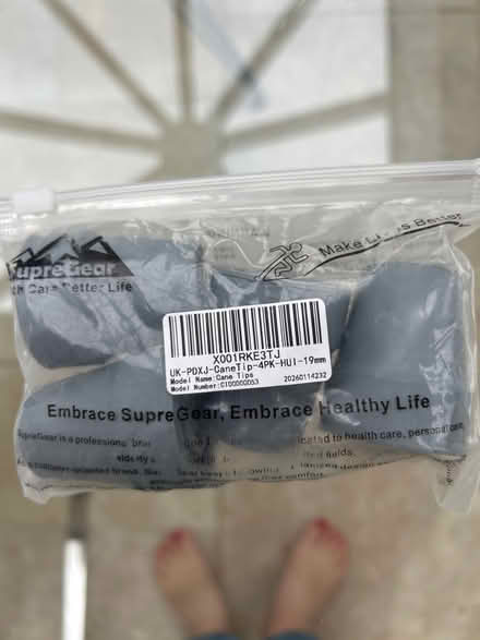 Photo of free Zimmerframe 19mm rubber feet (RH5 Forest Green) #2