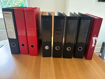 Photo of free Ring binder files (Beaconsfield HP9) #1