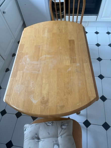 Photo of free Dinning table with two chairs (Birley moor S12) #4