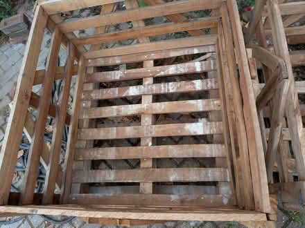 Photo of free Three wooden crates (Woolstone MK15) #2