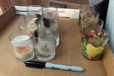 Photo of free Glass candleholders (Ravenna) #1