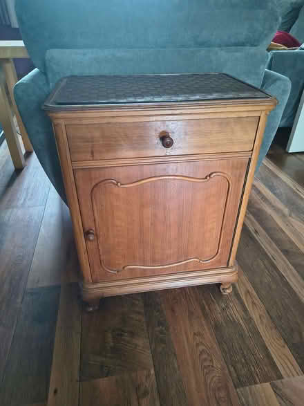 Photo of free Bedside cabinet (Knighton LE2) #2