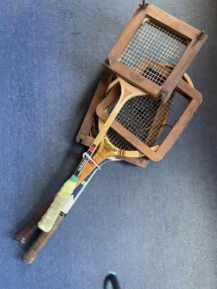 Photo of free Two tennis, one squash rackets (Isleworth TW7) #1