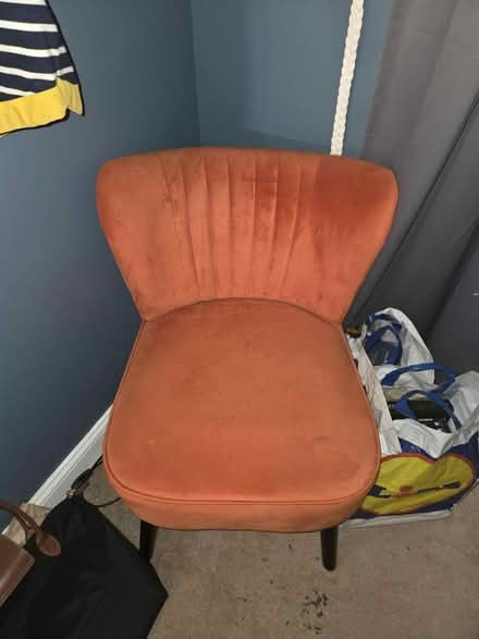 Photo of free 2orange chairs in lovely condition (RG2 Shinfield) #1