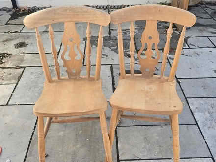 Photo of free Wooden chairs (Botley SO30) #1