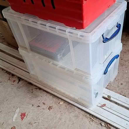 Photo of free Plastic Storage Boxes (Large) (Kenilworth CV8) #1