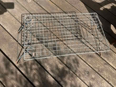 Photo of free Folding metal rack/shelf (Harrow HA2) #1