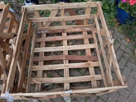 Photo of free Three wooden crates (Woolstone MK15) #1