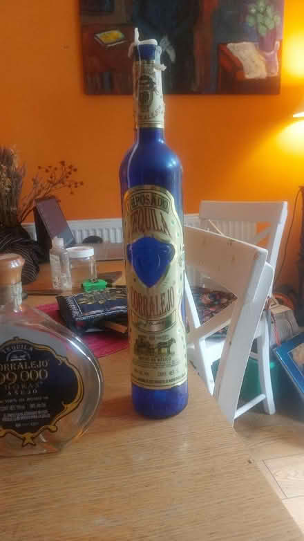 Photo of free Empty pretty bottles for candles (North Abingdon OX14) #1