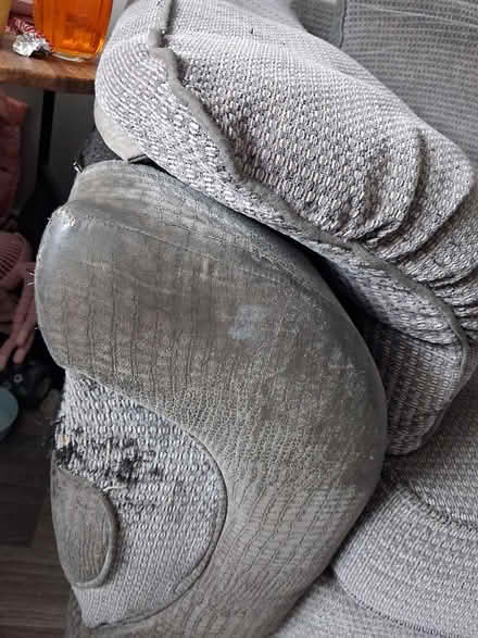 Photo of free 3 seat sofa and chair (Elworth CW11) #3
