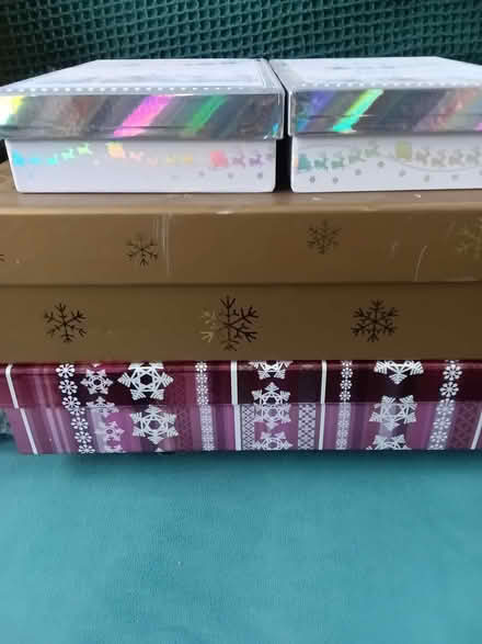 Photo of free Christmas Boxes x 4 (Great Cornard CO10) #1