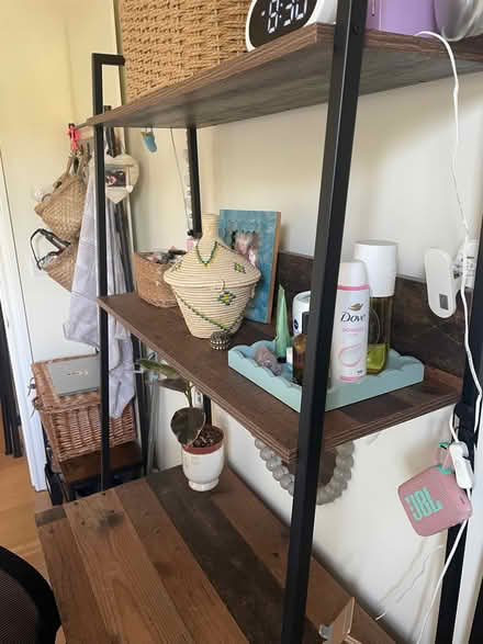 Photo of free Desk with shelves (North Sheen TW9) #3