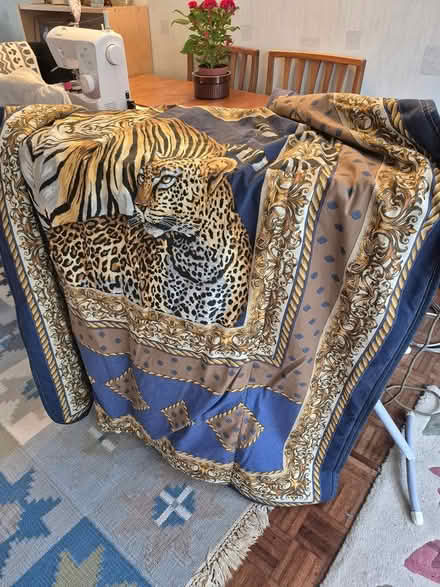 Photo of free TIGER bedspread/throw (RH12 Broadbridge Heath) #1