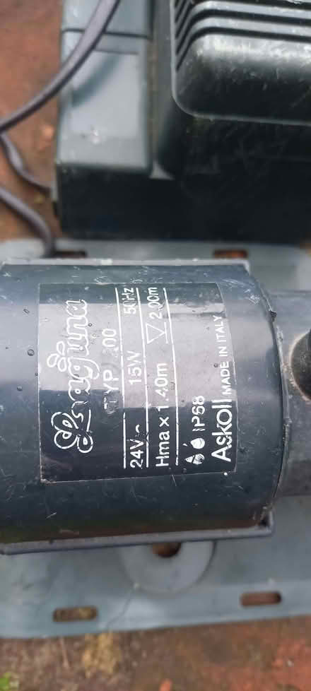 Photo of free Pond pump (East Runton NR27) #2