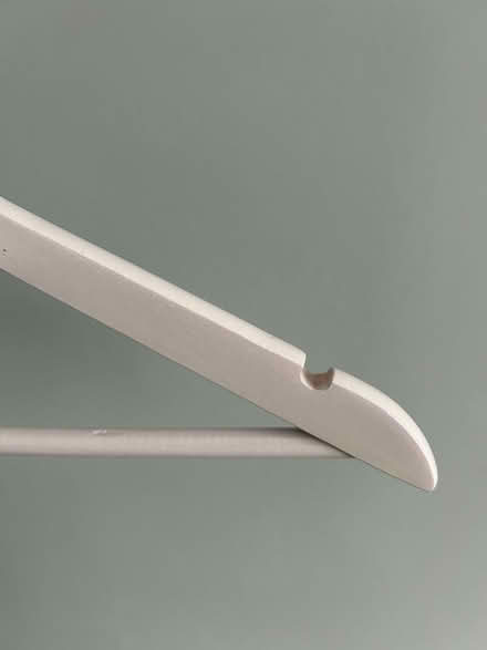 Photo of free White wooden hangers (islington N1) #4