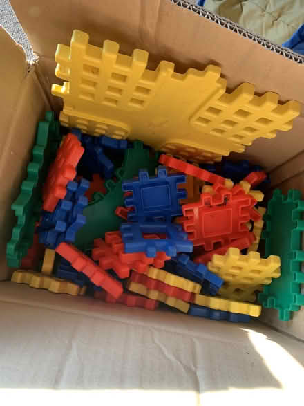 Photo of free Little Tikes waffle blocks (Greenwood) #1