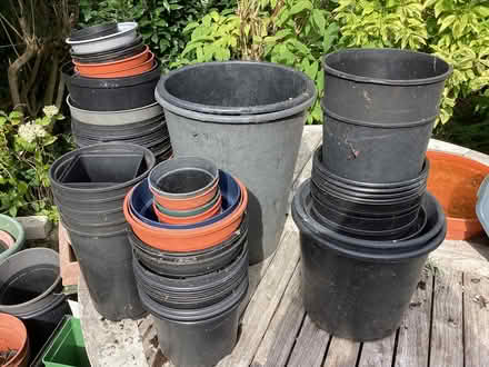 Photo of free Plastic plant pots (Frankby CH48) #1